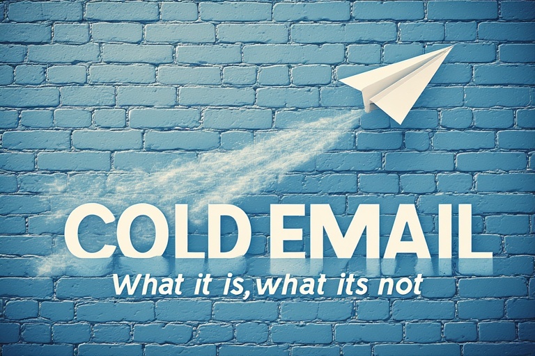 Cold Email What it is and what it's not